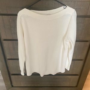 Boatneck sweater